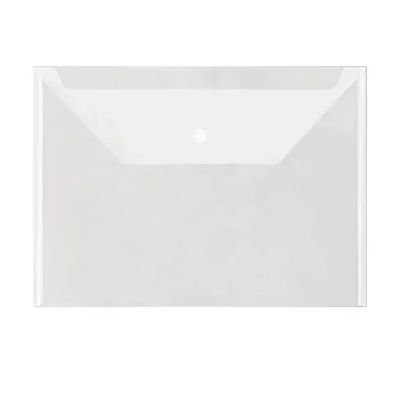 Plastic files bag for folders, capacious storage system, stationery for documents, increased thickness