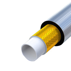 Рулонная звукоизоляция 下水管道隔音棉卫生间吸音棉消音包110型排水管自粘阻尼片除噪音 Take feng