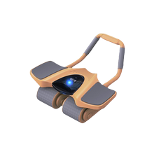 New automatic rebound abdominal wheel abdominal muscle training wheel mens abdominal curling wheel artifact sports equipment home fitness strength