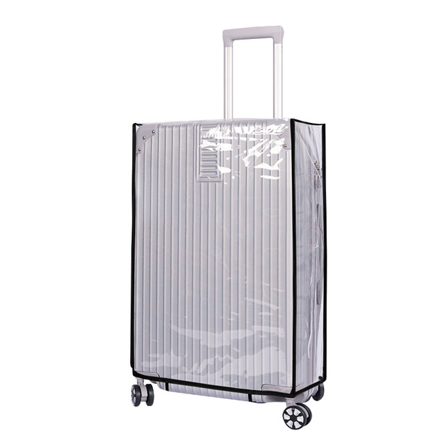 Luggage protective cover case trolley transparent suitcase cover waterproof checked dust cover 20/24/2628 ນິ້ວ 20 ນິ້ວ