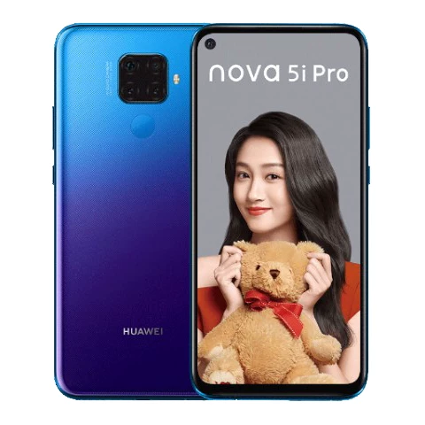 Huawei/ Nova 5I Pro полноэкранный 48 Мп AI четырехъядерный полный сетевой 4G смартфон
