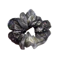 Korean style hair band with babys breath inlaid with French double-layered rhinestones and organza with sweet temperament and floral headband for women.