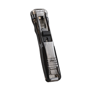 得力推夹器文件小夹子补充夹试卷书本装订收纳神器学生用订书机金属订固定票据纸张资料办公用品燕尾夹多功能