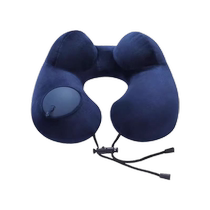 Travel pillow U-shaped pillow press inflatable portable flight neck pillow business trip neck U-shaped pillow long-distance travel artifact