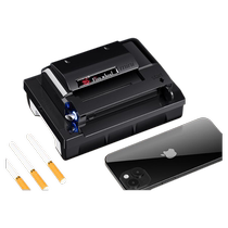 Portable cigarette rolling machine manual manual thick 80mm hand-rolled cigarettes with built-in storage LED lighting positioning light