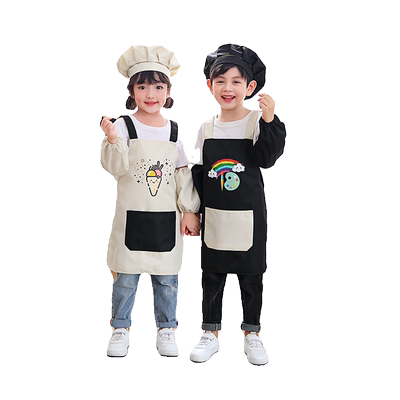 儿童长袖画画罩衣|千人回购