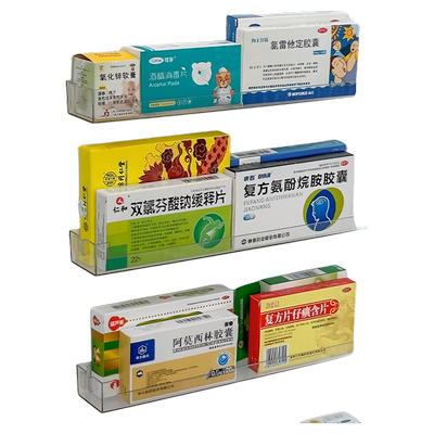 免打孔药物置物架透明可视