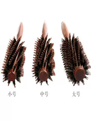 Вьющиеся волосы расчесывают, щетину, вдувание, кудри, рулеты, расчесываемые цилиндрические волосы, волосы, волосы, волосы, волосы, антистатическое моделирование исчезают