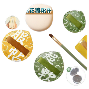100分棉花糖粉扑气垫散粉底液专用干湿两用不吃粉美妆蛋海绵正品