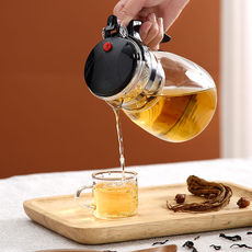 чайная чашка 耐高温飘逸杯泡茶壶家用茶具一键过滤泡茶杯茶水分离玻璃茶壶套组