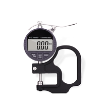 High-precision thickness gauge digital display micrometer thickness gauge 0 001 film paper leather belt detection calibration certificate