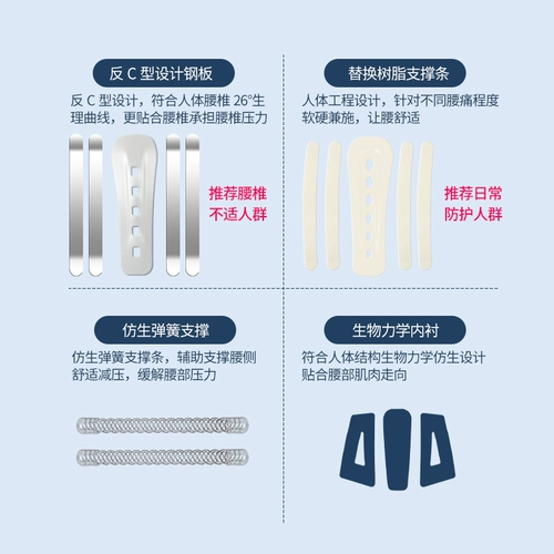 Медицинский пояс поясничный поясничный поясничный развлекательный съемка