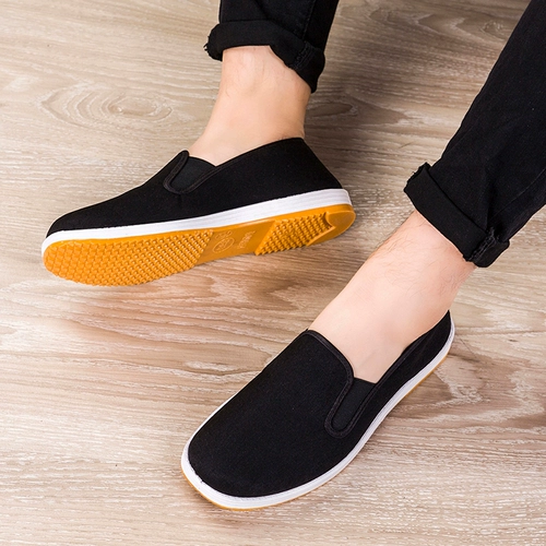 Летние рабочие слипоны, повседневная обувь, для среднего возраста