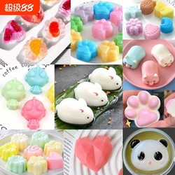 Alms Cake Mold Ultraman Jelly Cat Scratch Cute Pudding Silicone Cat Claw Food Grade Rabbit Strawberry Cheese