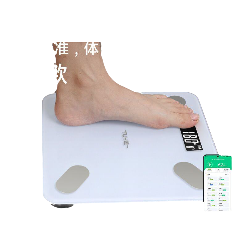 体重秤家用电子秤精准人体称米家app体脂秤893智能称重新款充电