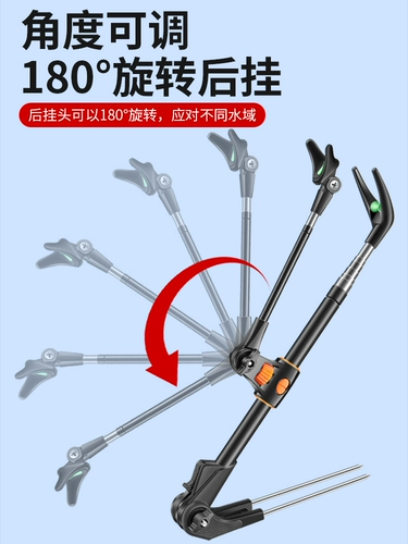 Кронштейн для рыбалки из нержавеющей стали, стойка для удочки, платформа для установки на землю, стержень для стойки для рыбалки, опорная стойка для турели, стойка для ручной удочки, вставка на землю