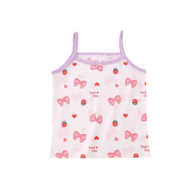 Girls vest summer thin pure cotton childrens suspenders womens bottoming sleeveless tops baby outer wear suspenders