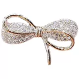 Брошь с бантиком, защитное белье, булавка, модный высококлассный аксессуар, фиксаторы в комплекте, 2024 года