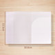 ການປົກຫຸ້ມຂອງ Passport Travel Passport Clip Cover Transparent Document Passport Protective Cover Bank Card Cover ID Card Cover Universal