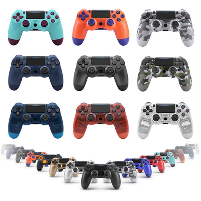 ເຫມາະສໍາລັບ PS4 controller PC computer steam wireless Bluetooth Apple mobile tablet controller ps4pro wireless game controller