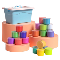 Ultra-light clay 50g kindergarten diy colored clay non-toxic safe and environmentally friendly space clay tools childrens handmade plasticine clay 24 colors 12 colors bag sealed childhood creative puzzle