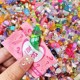 Mini mini food play blind bag small ornaments bottle food DIY resin small supermarket snack model children's doll