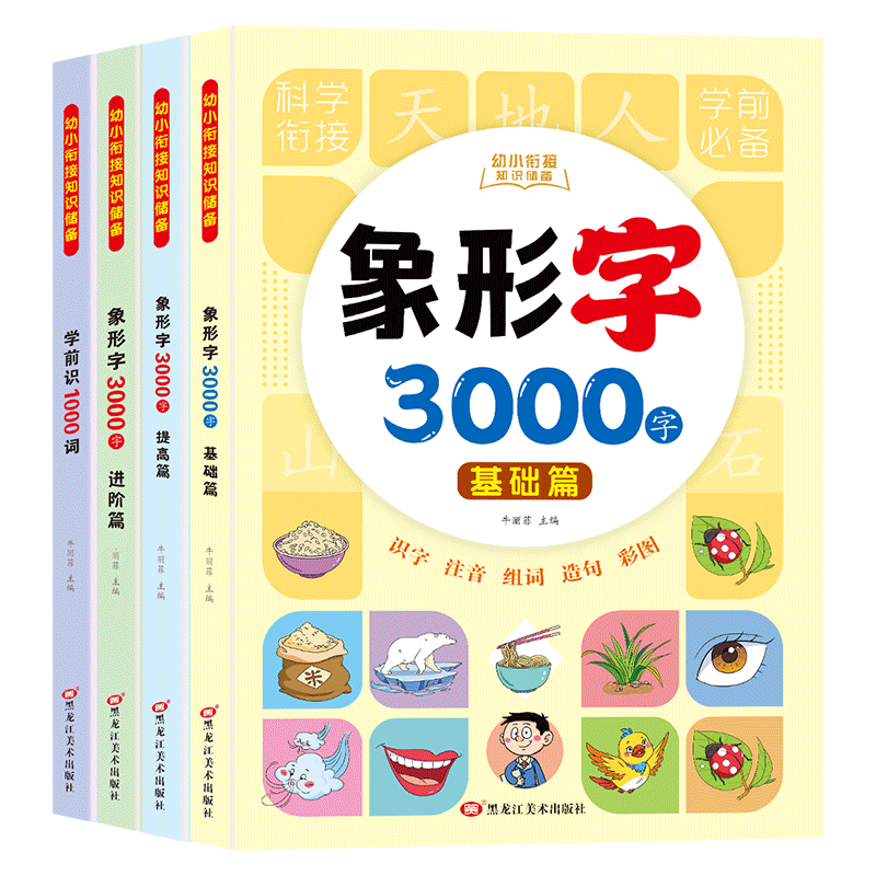 识字书幼儿认字书识字大王3000字