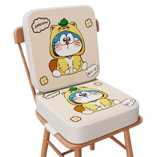 宝宝儿童加高垫座椅餐椅加高坐垫小学生凳子椅垫久坐高密度防滑