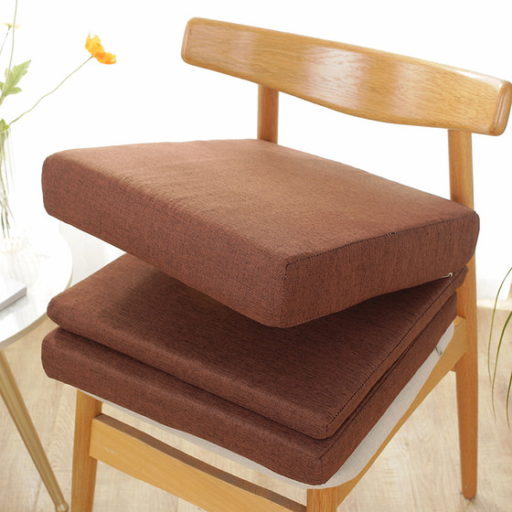 椅子垫座办公室神器四季茶椅学生专用实红木沙发海绵久坐高密度