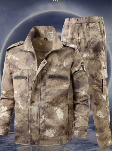 Камуфляжный износостойкий дорожный комплект для работы