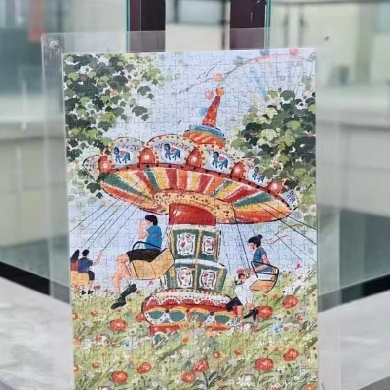Acrylic Puzzle Frame Photo Frame 500/1000 Pieces Poster Frame Photo Mounting Frame High Transparency Thickened Display Stand Creative Acrylic Puzzle Frame Photo Frame 500/1000 Pieces Poster Frame Photo Mounting Frame High Transparency Thickened Display Stand Creative