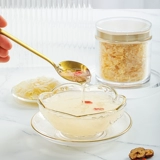 Суп Тремелла, готовые к употреблению сушеные травы Тремелла, галантерейные товары, без варки и мытья, суп из семян лотоса, компаньон из белых грибов, тушеный стакан, без замачивания