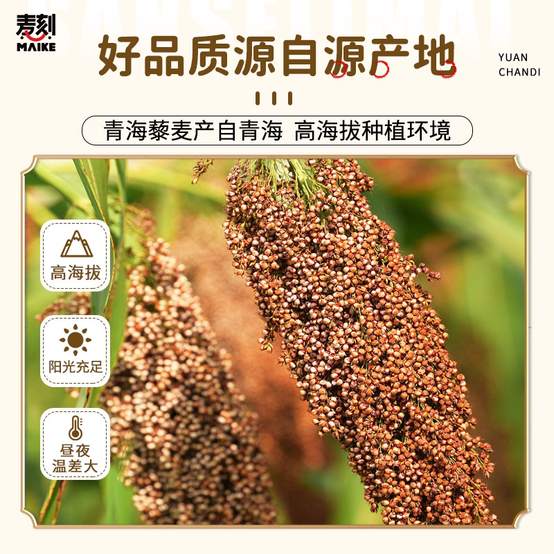 新货青海黑藜麦：红白三色藜麦的营养革命，煮粥糙米饭的新宠儿！