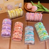 Детские волосы кольцо цвета резиновая полоса с высокой выглядящей девочкой булочка голова хвоста для волос кольцо для волос девушка галстук веревка высокая эластичность