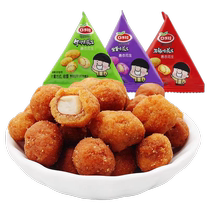 Multi-flavored Peanut Snacks Spicy Flavor Beef Flavor Purple Sweet Potato Flavor