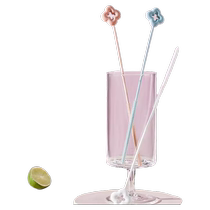 Silicone straw brush extended cup water cup tube kitchen special long-handled cleaning brush small gap cleaning artifact