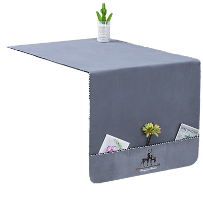 冰箱防尘罩单开门双开门保护罩布带洗衣机微波炉盖布家用防滑侧面