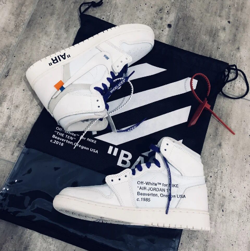 Ball shoes cashier bag OW bunches pocket AJ AF shoes bag dust-proof bag unwoven cloth eco-friendly shopping bag