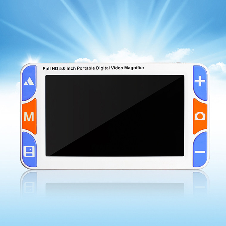 Electronic vision aid portable hand-held amplifier low-vision reading newspaper HD reader Yishun Hongda