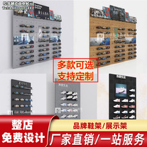 Adi ni Kee Shoe Shop Shoe Rack Display Rack Sports Special Sale Shop Shoes Display Shelving Shoes Display Cabinet Shoes Wall Custom