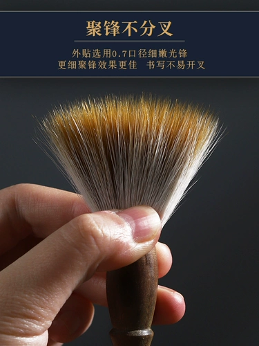 Yushui Lake Wolf Mao Wao Pen Каллиграфия посвященная профессиональная и специальная мастер -мастер средний номер средний кайшу кайшу кайшу высокий