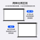 Opuda Projection Screen Manual Screen 100 인치 120 인치 홈 핸드 풀 프로젝터 HD 벽면