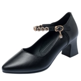 Высокое ципао для кожаной обуви, туфли, летняя танцующая обувь для матери, из натуральной кожи, мягкая подошва