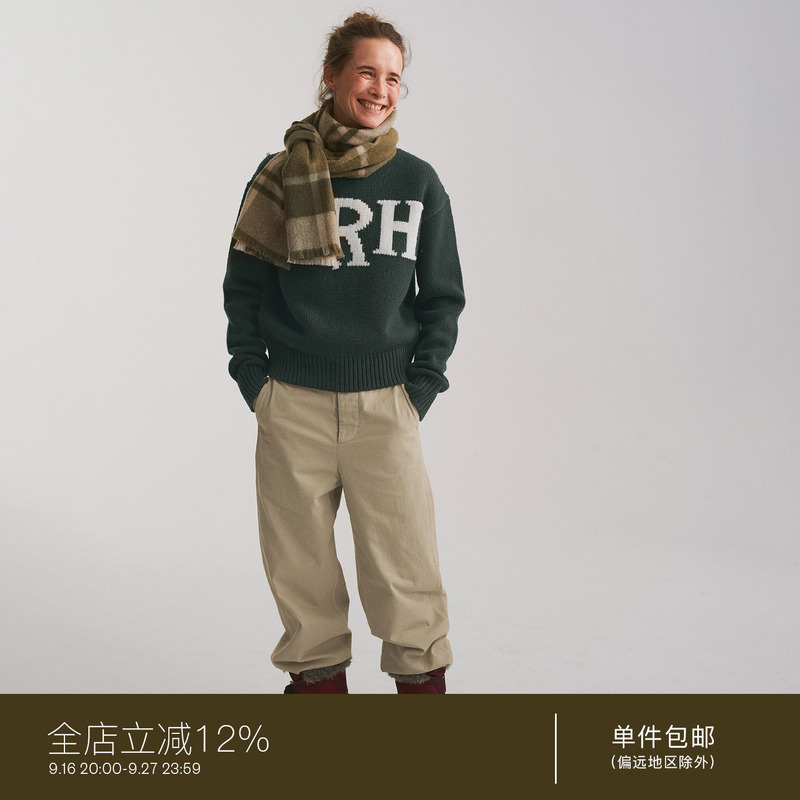 Juriho Souvenir｜Ivy League 70's Baseball Team Wool Thick Knit Pullover Sweater