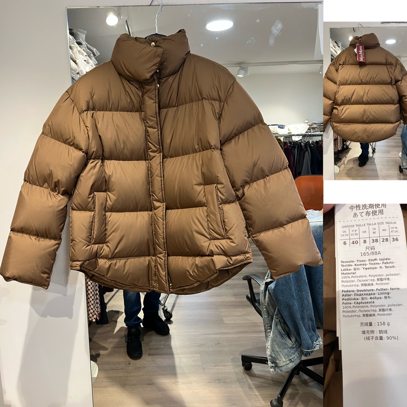 Mstzona Genuine down Jacket Maxmara Italy Yanye 26Th Autumn and Winter Season