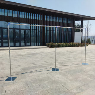 婚庆道具舞台拍照抖音直播摄影支架背景架伸缩杆可移动隔断架4米