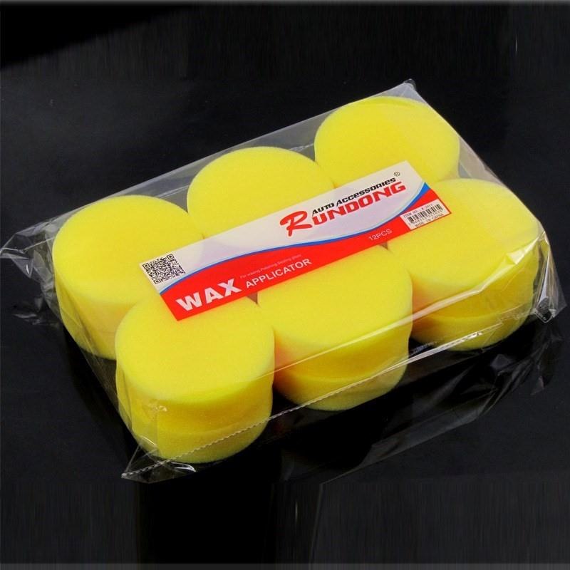 Waxing Palm sponge ball car floor furniture mahogany cleaning waxing tool shoe polish oil a