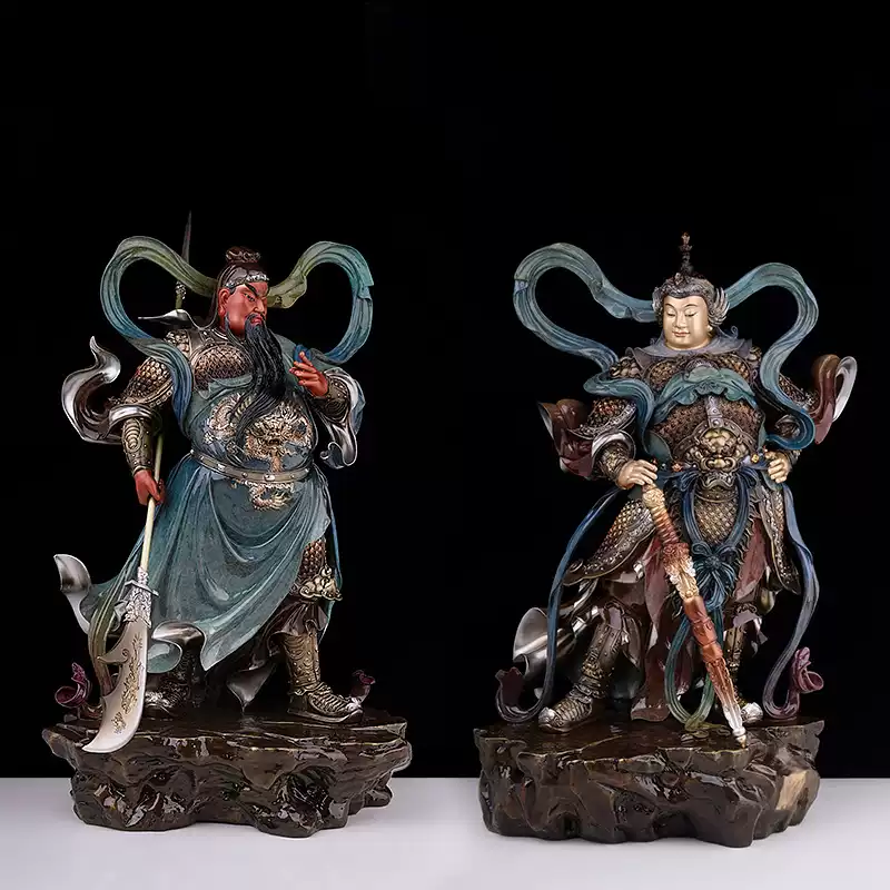 祖师三清道祖太上老君道德天尊神像元始天尊灵宝天尊纯铜鎏金家用-淘宝