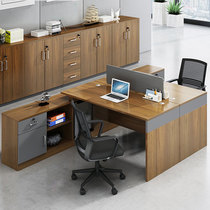 Finance office desk and chair four-person card holder staff office furniture two-person bookcase six-person staff computer desk
