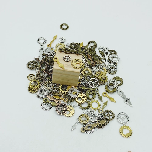 Ручка, металлический робот с шестернями, «сделай сам», 100 шт, в стиле панк